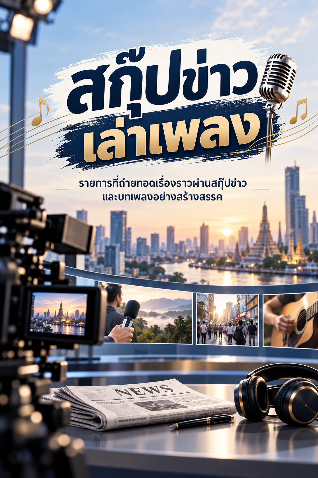 รายการ สกู๊ปข่าวเล่าเรื่องประกอบเพลง